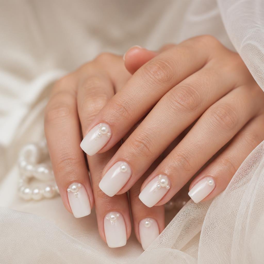 Pearl manicure